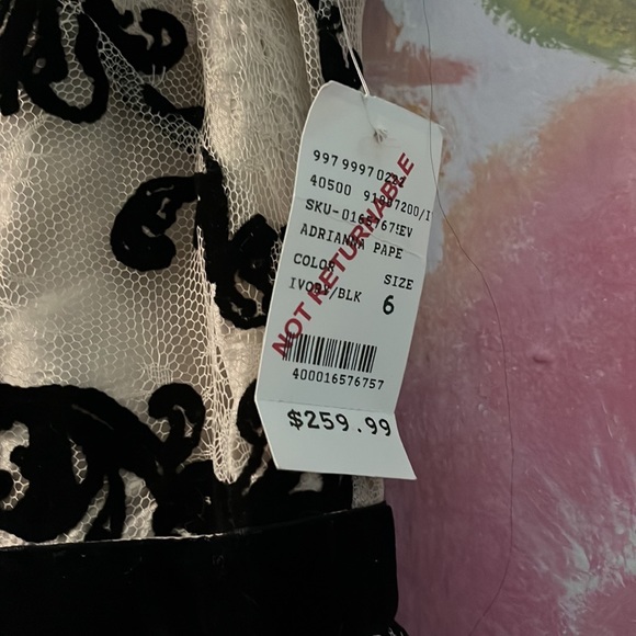 Adrianna Papell size 6 dress prom formal cocktail dress wedding guest NWT - Picture 3 of 8